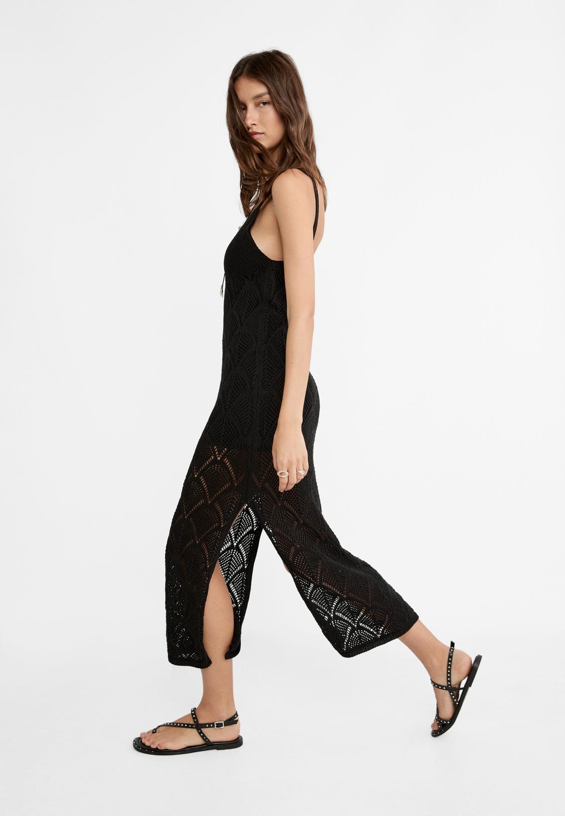 Strappy crochet dress - Women's fashion | Stradivarius Algrie Strappy crochet dress - Women's fashion | Stradivarius Algrie
