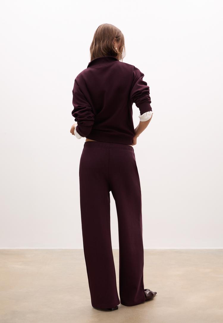 pantalon jogger wide leg