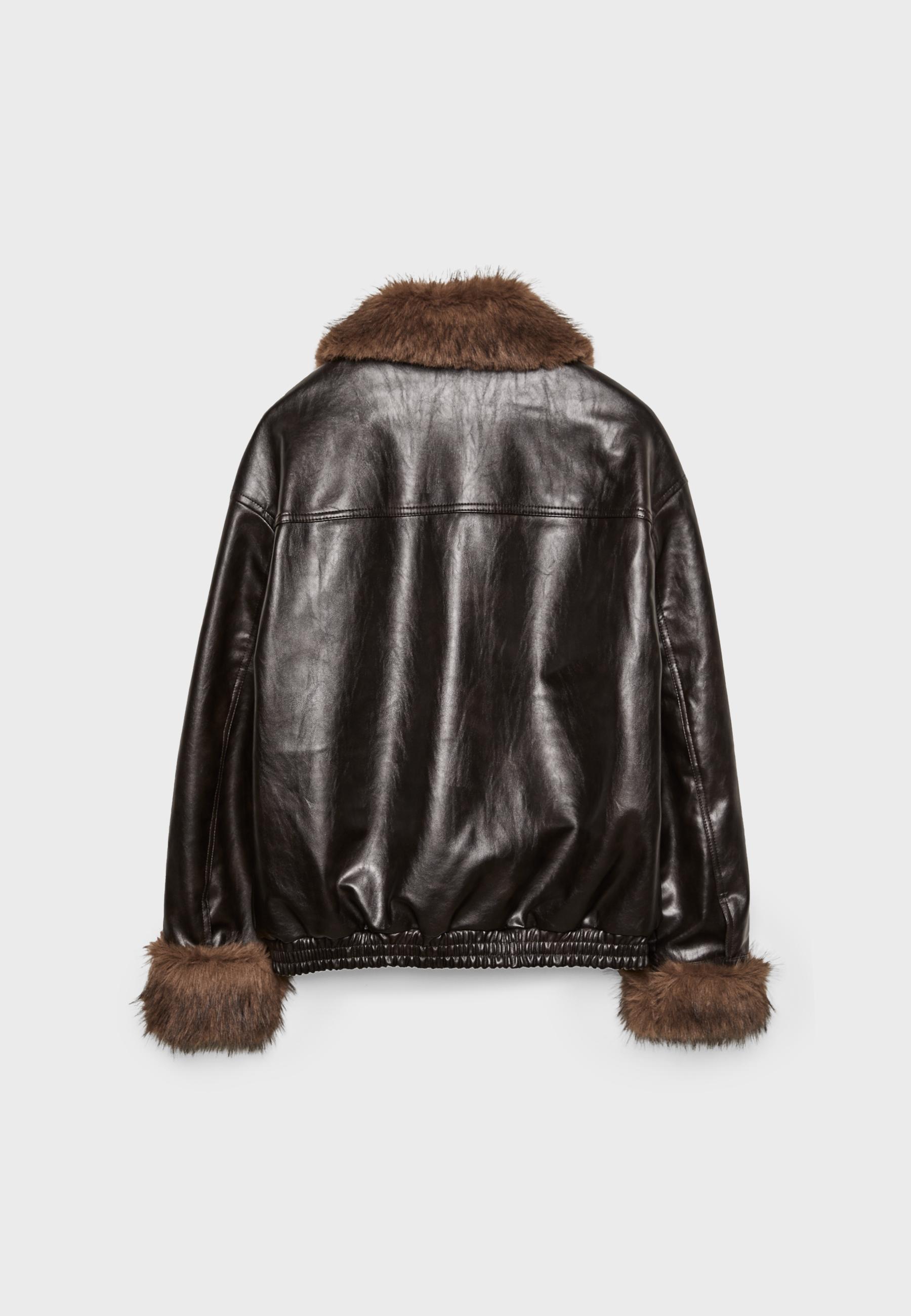 JEANASIS 【eL】Fur LeatherJacket JEANASIS 【eL】Fur LeatherJacket JEANASIS 【eL】Fur