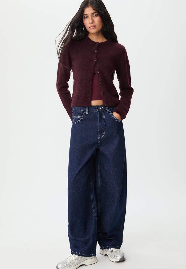 Stradivarius Strikket Cardigan Med Knapper Xs