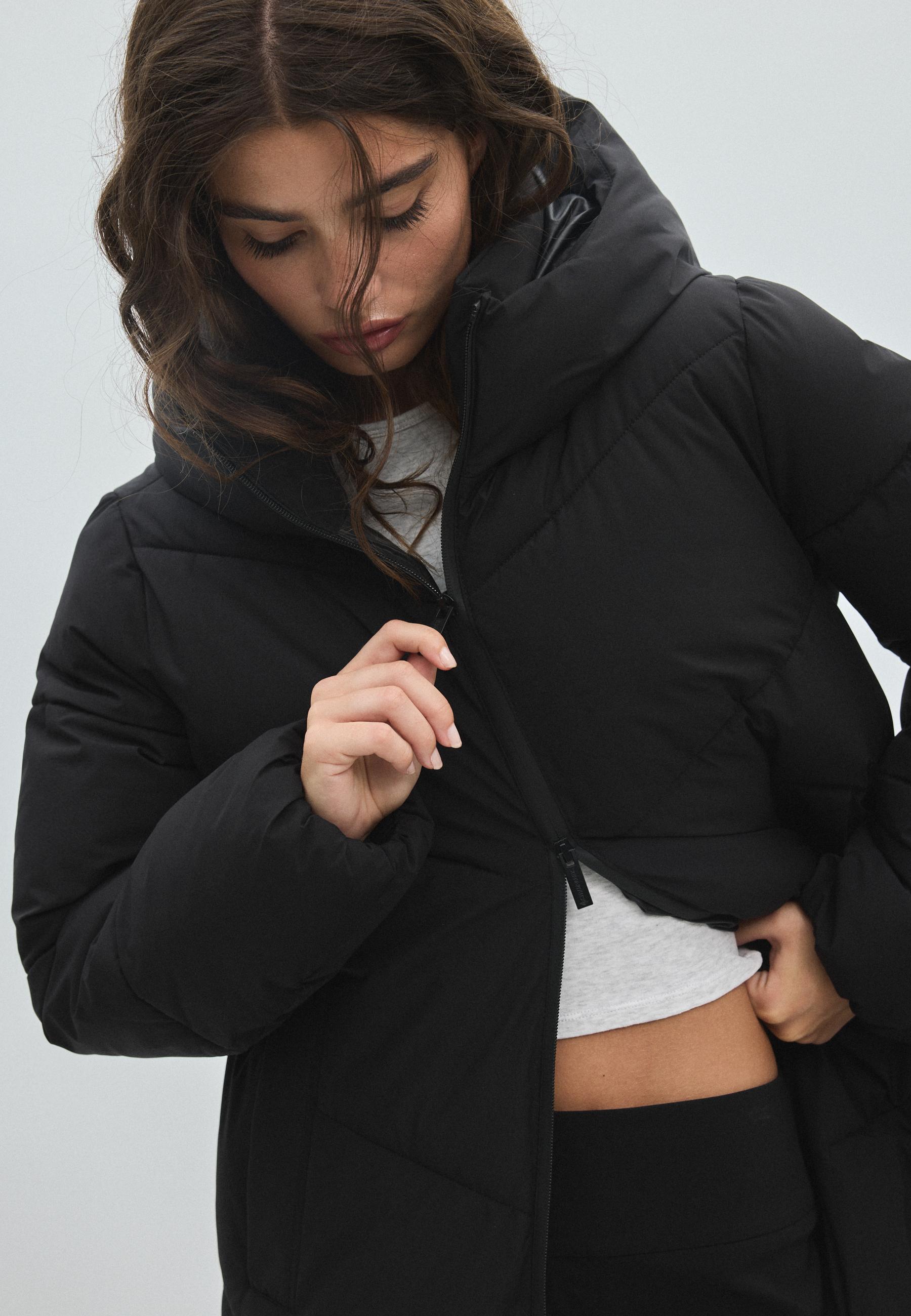 Basic down jacket — Black