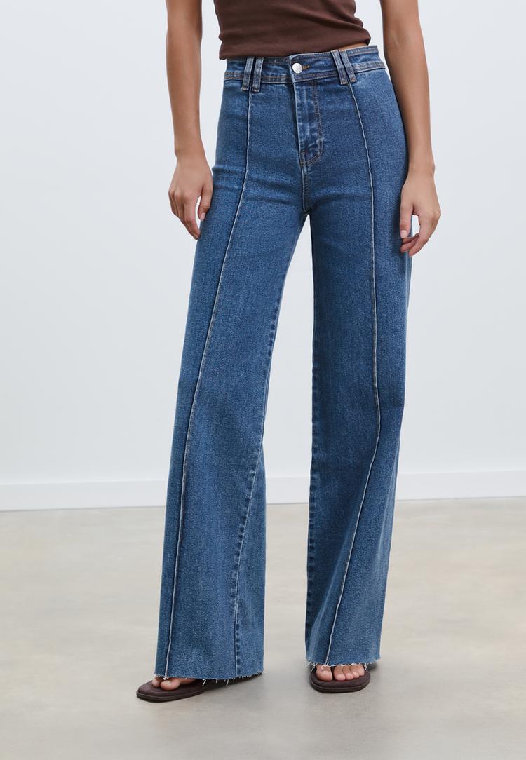 jeans minimal costuras