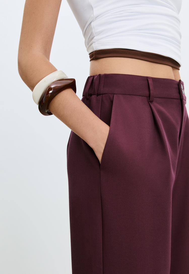 pantalon vestir recto