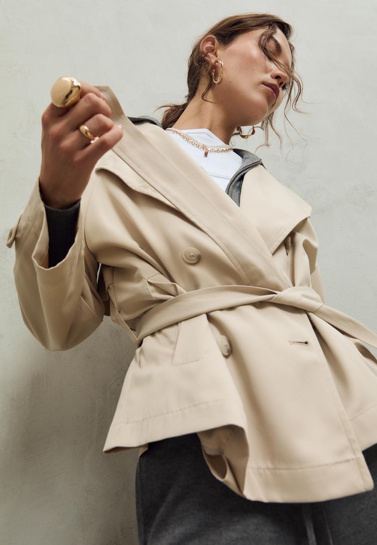 trench corta fluida cinturon