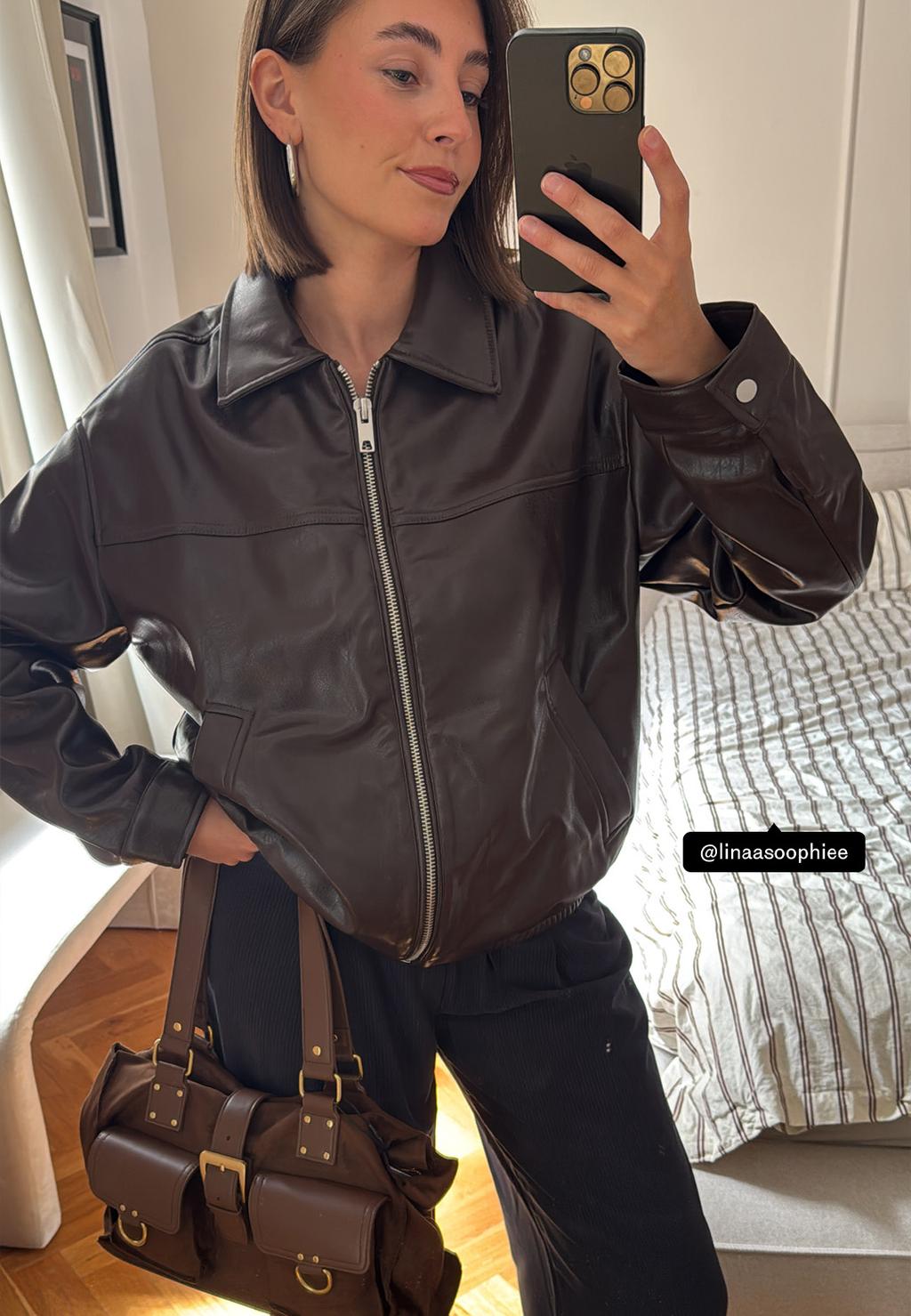 Bolso hombro bolsillos
