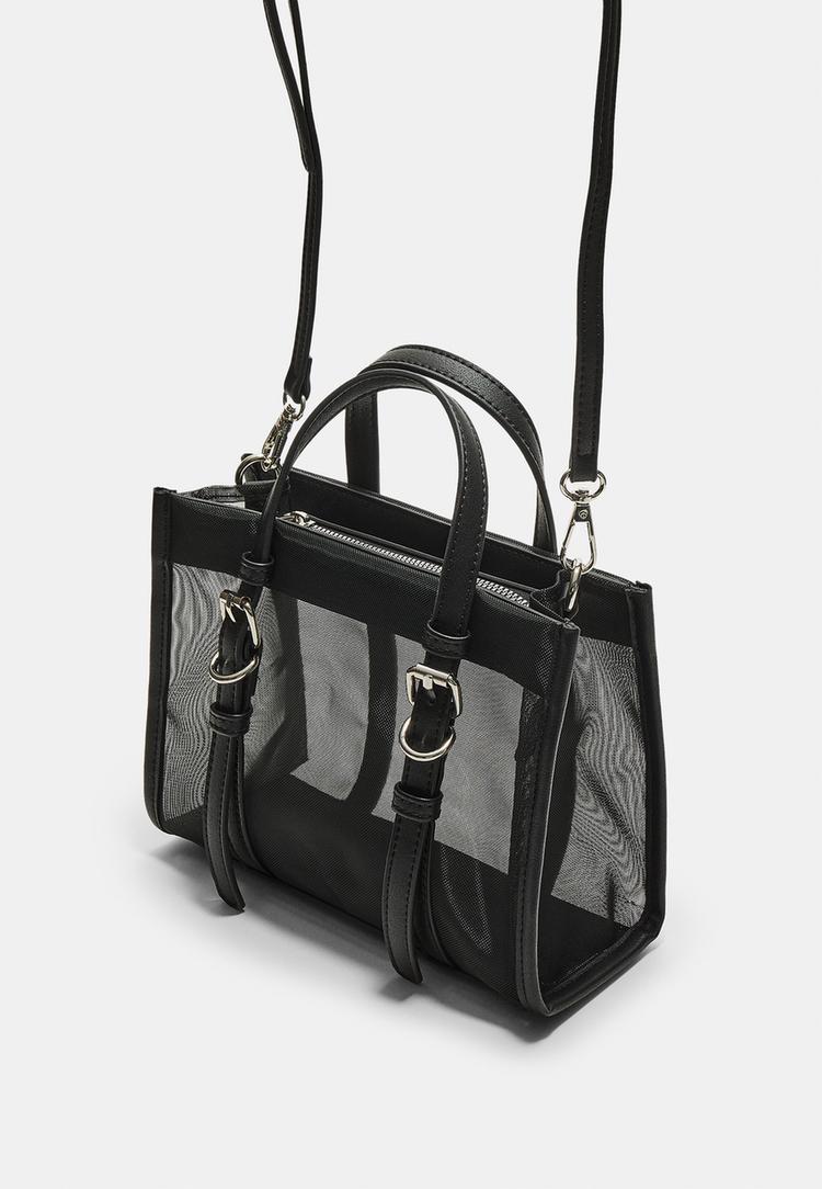 mesh tote bag