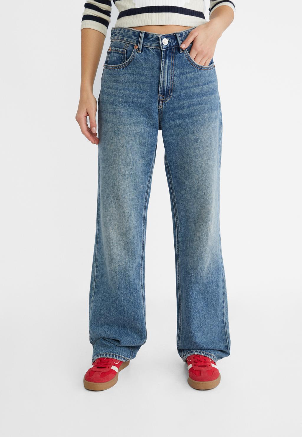 D92 straight wide-leg jeans