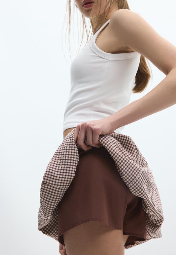 falda pantalon globo