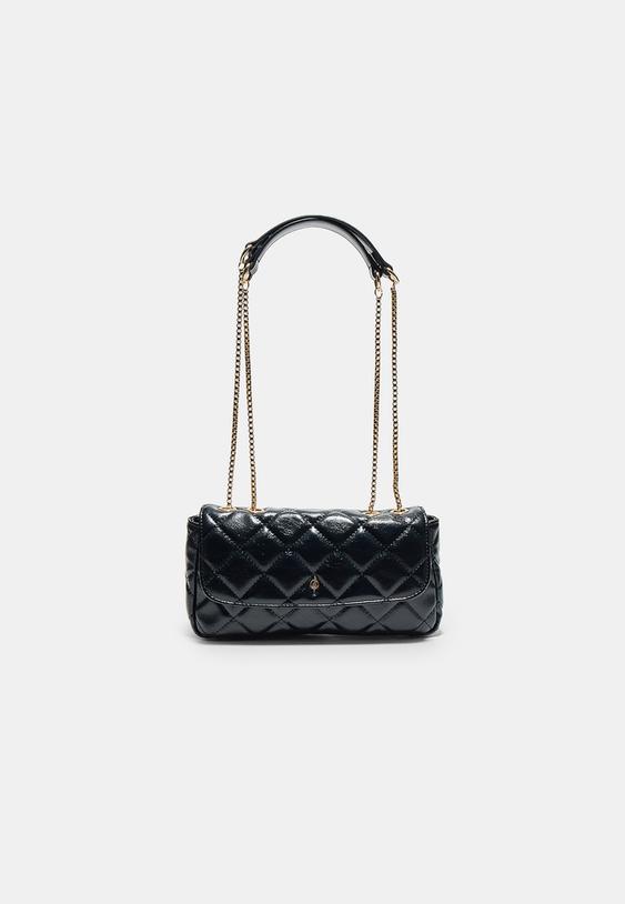 sac bandouliere matelasse chaine