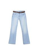 D68 kemerli bootcut jean - Görsel 16