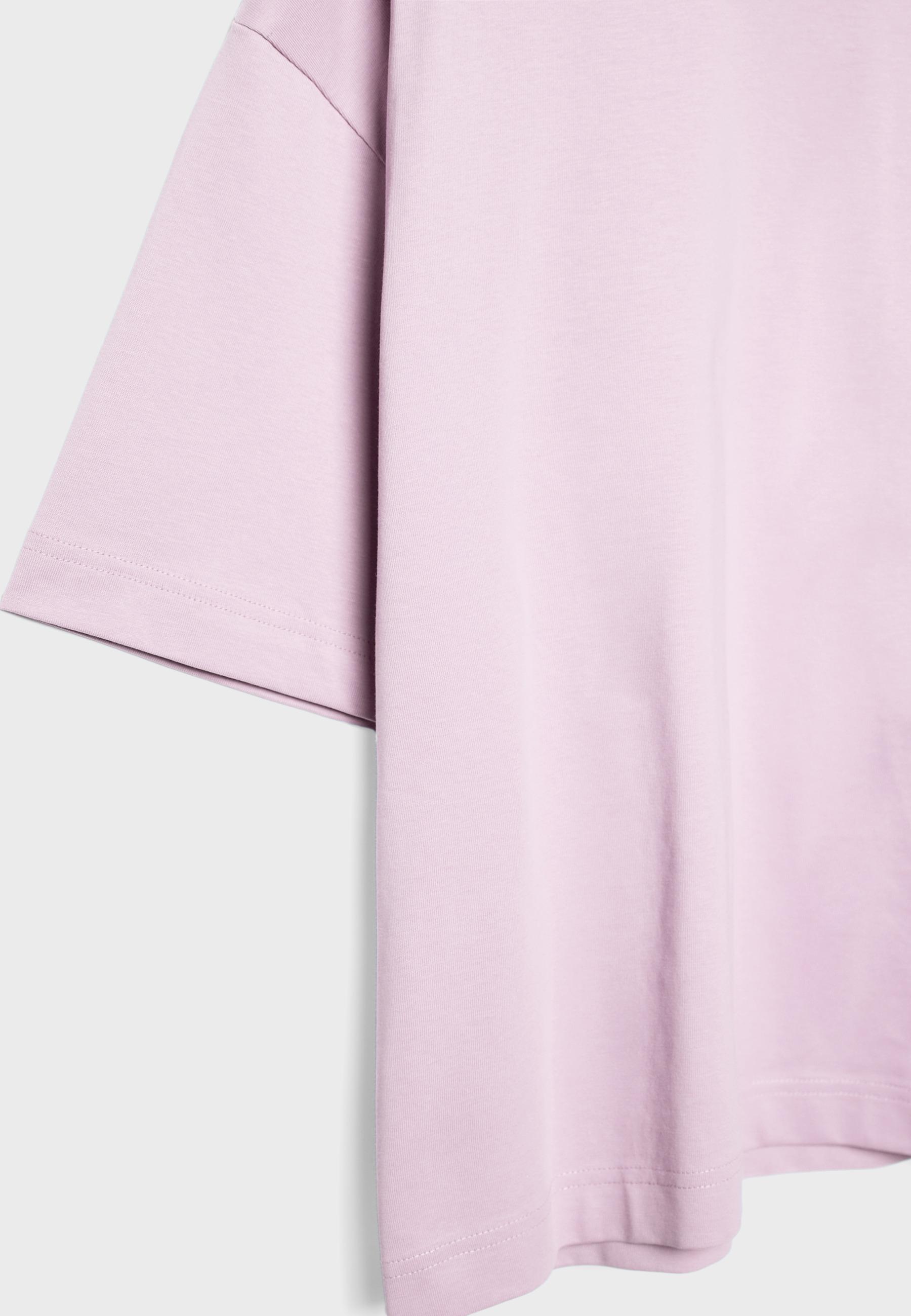 Oversize short sleeve T-shirt — Pastel pink