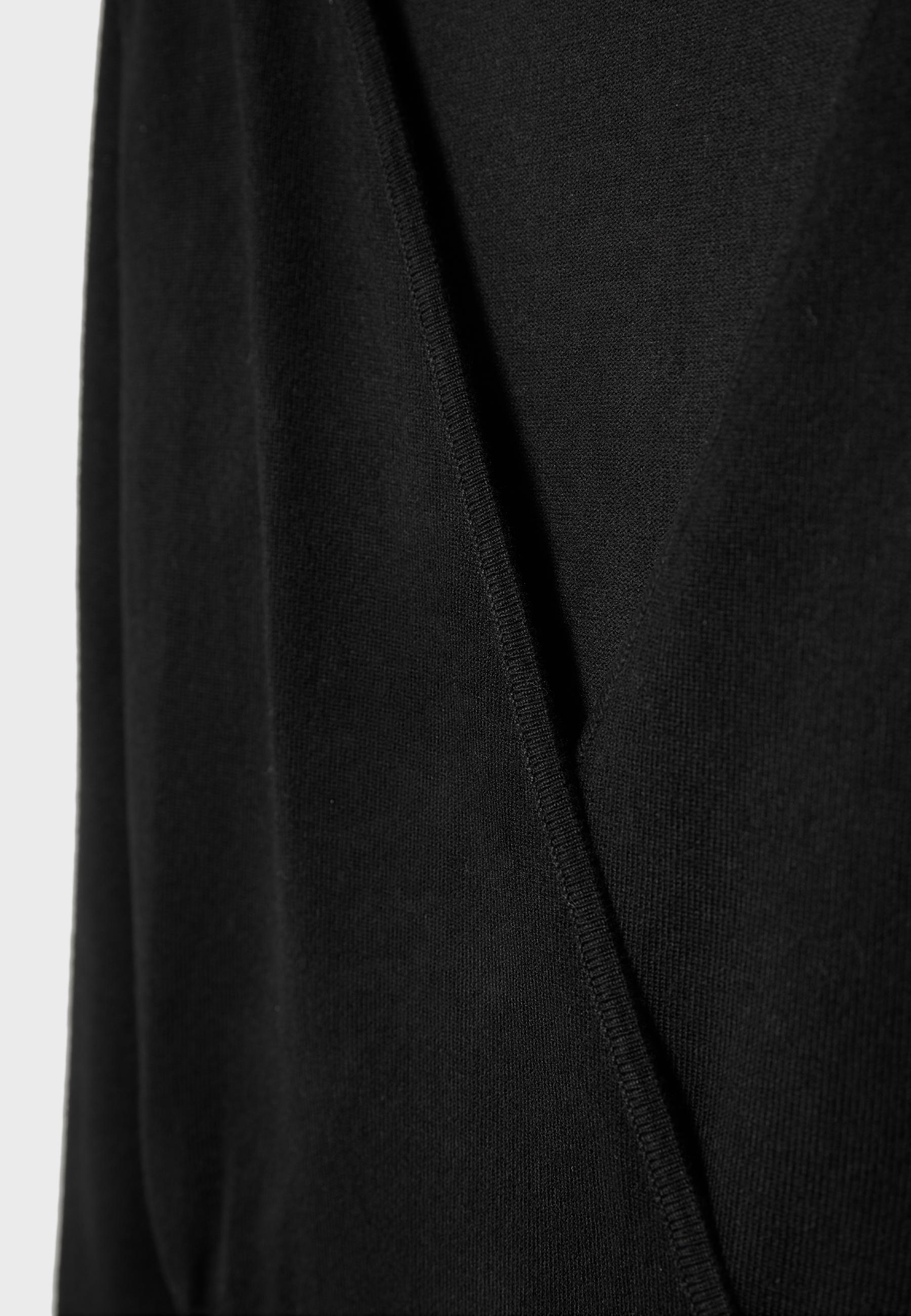 Wrap cardigan — Black