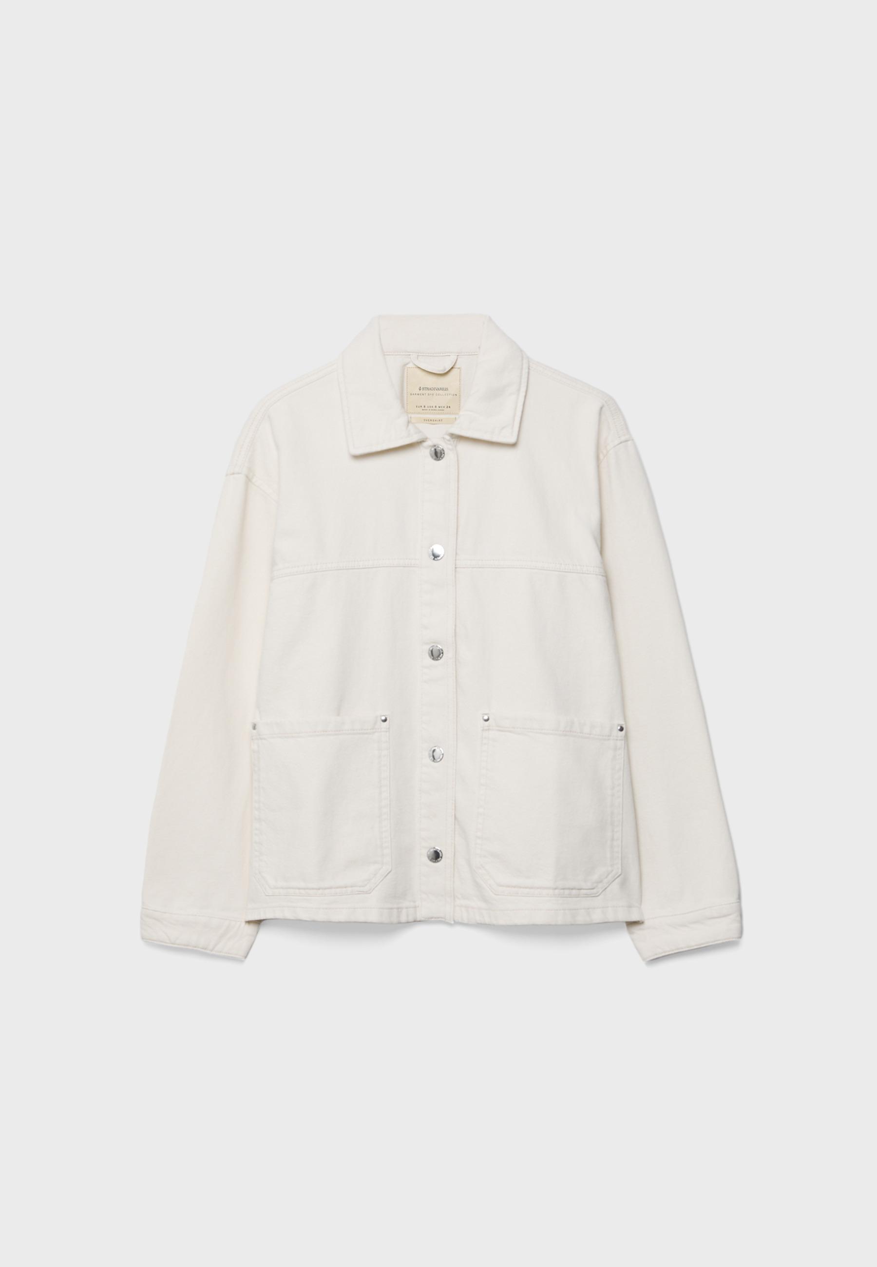 Patch pocket jacket — Vanilla