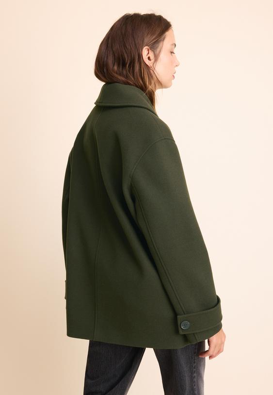 cappotto corto collo a scialle