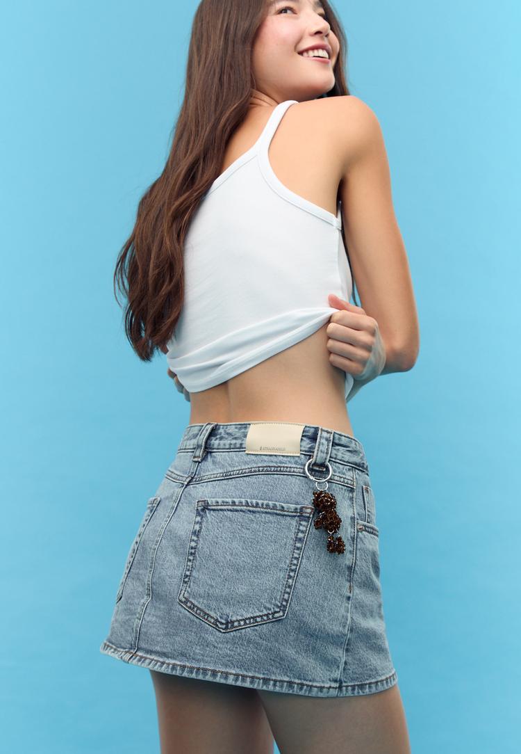 llavero charm osito beads