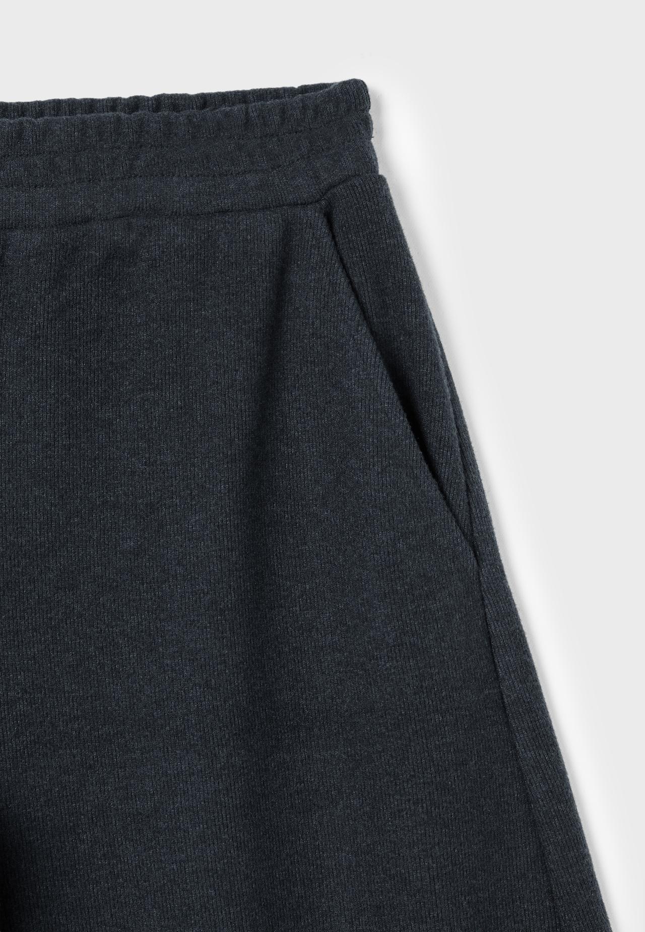 Soft-touch barrel joggers — Dark grey