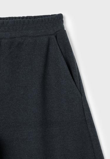 Soft-touch barrel joggers — Dark grey 9