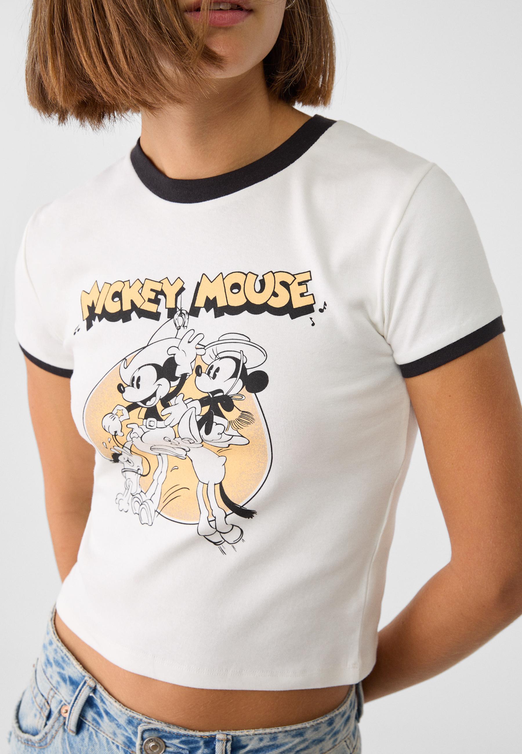 Camiseta mickey mouse mujer on sale