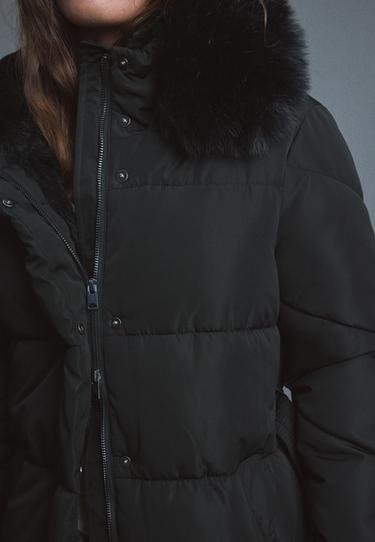 Fitted padded coat — Black 7
