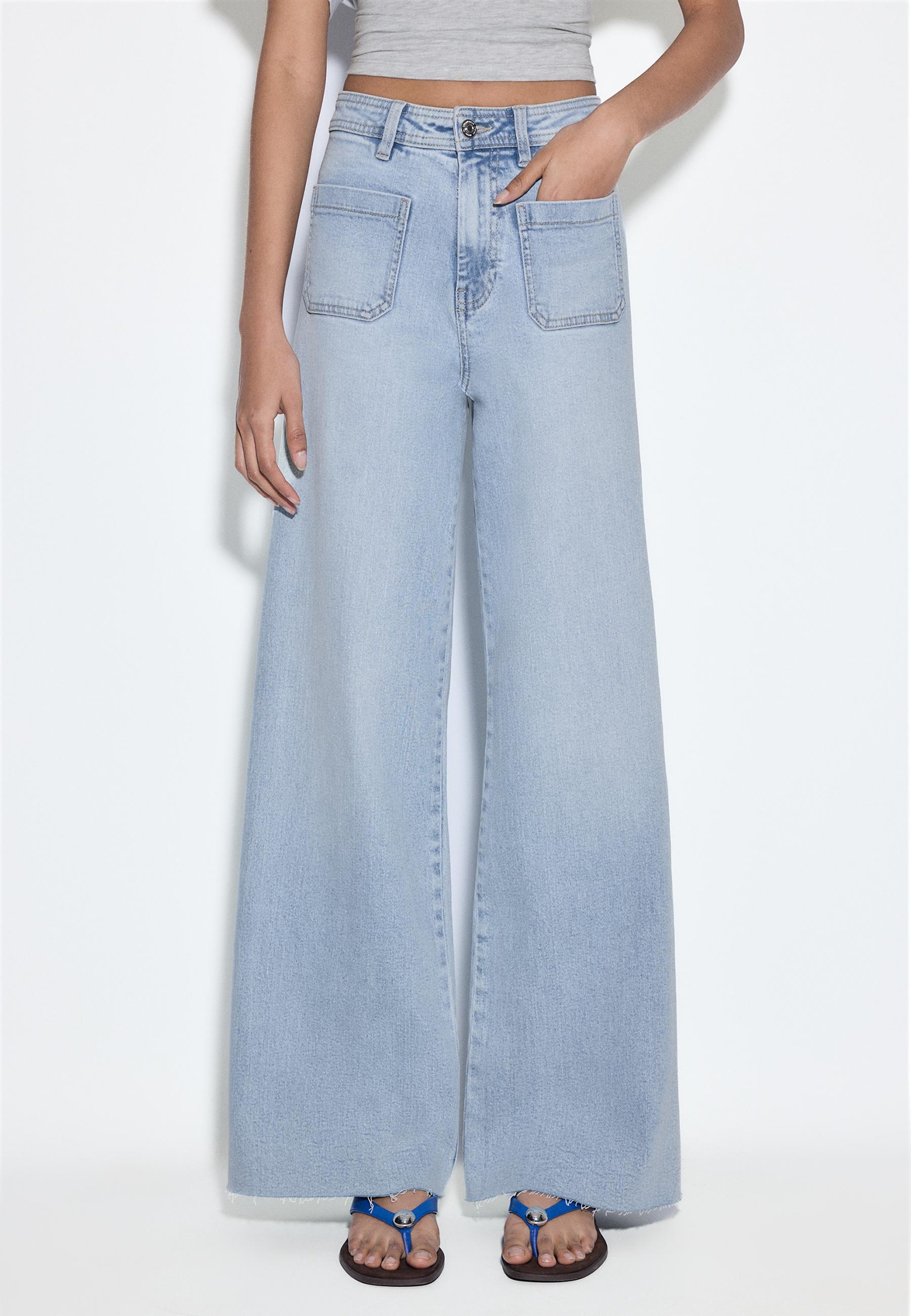 Cepli straight fit jean - Görsel 2