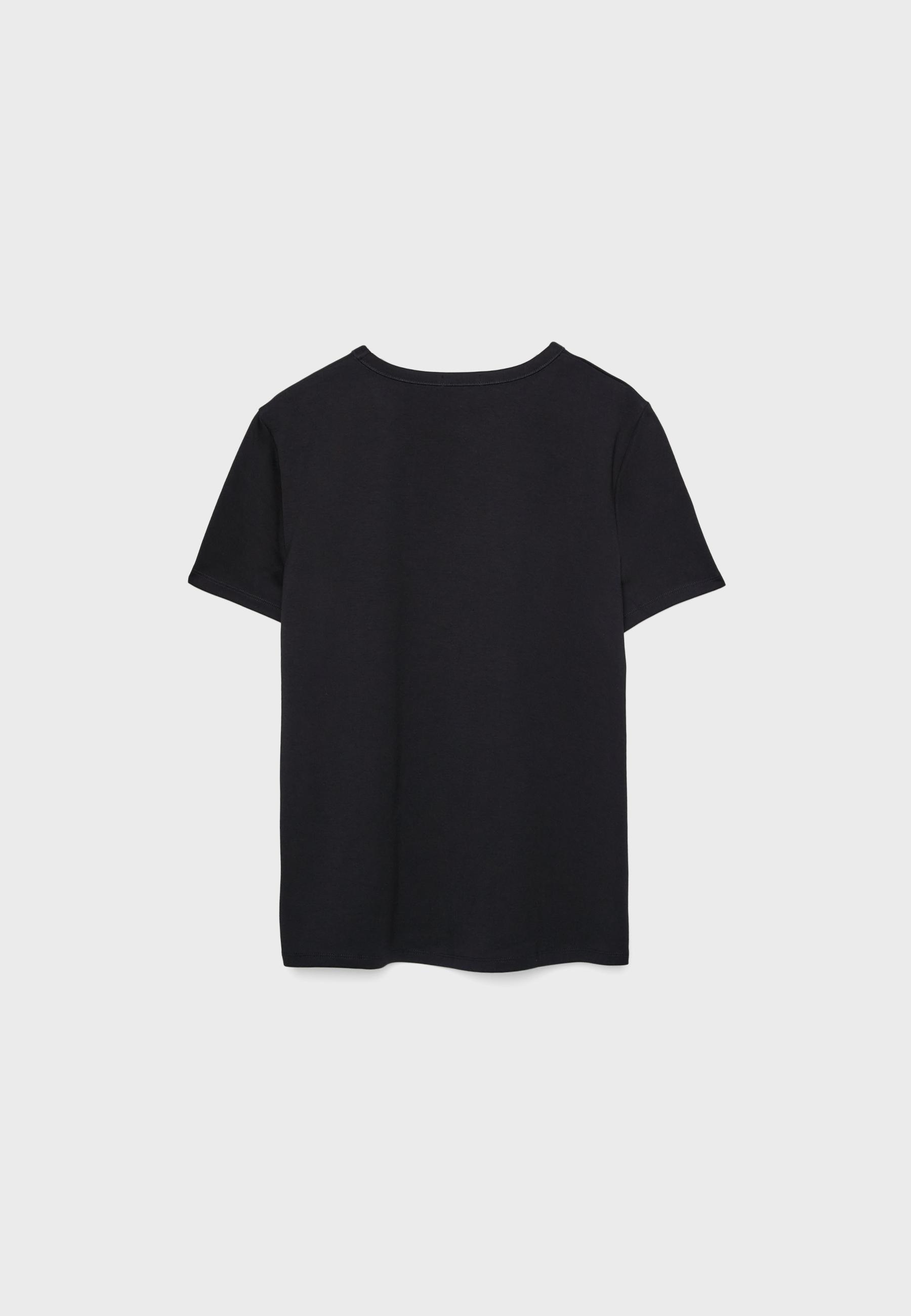 Basic regular soft-touch T-shirt - Women's fashion