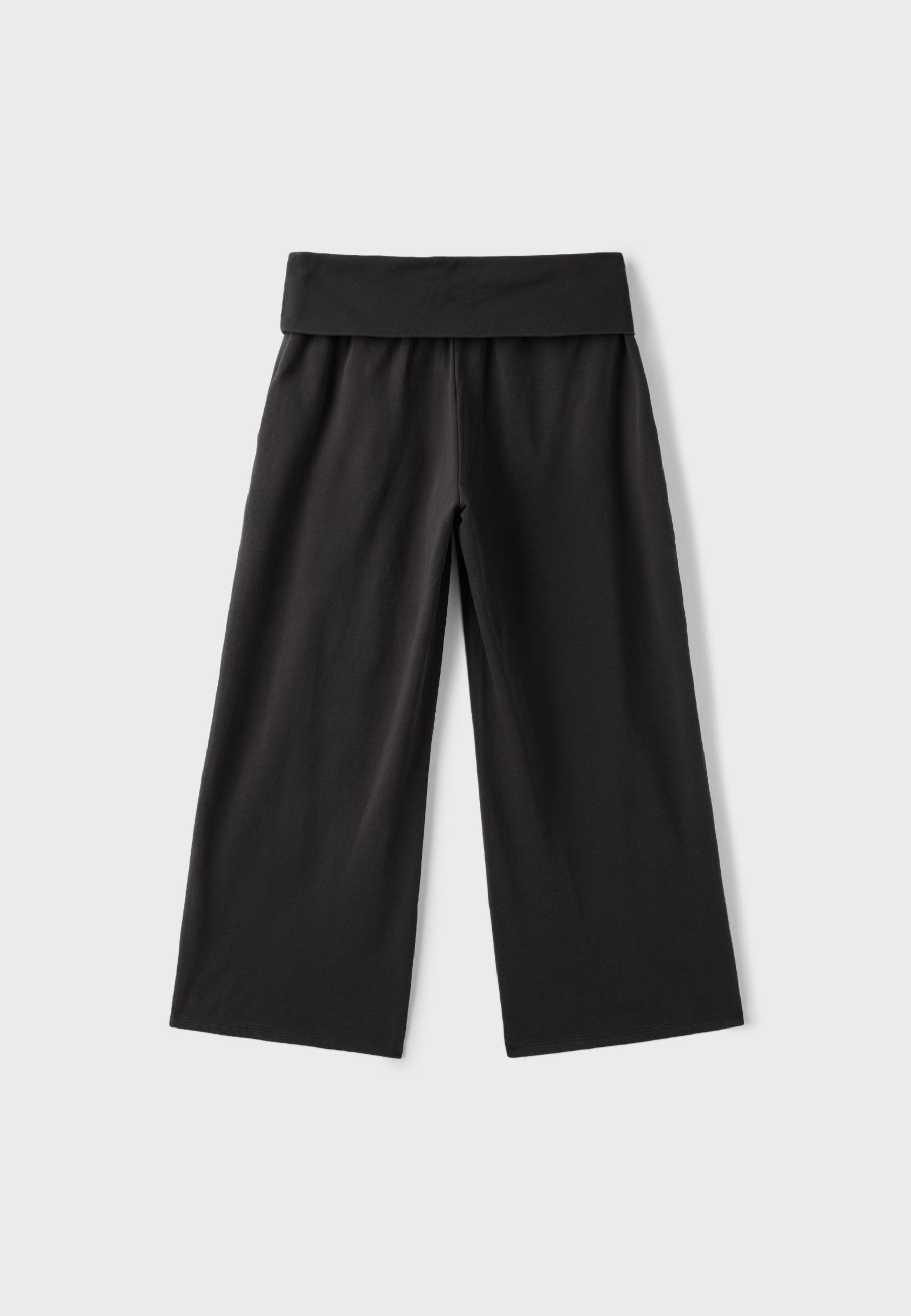 NY garment-washed jogger trousers — Dark grey