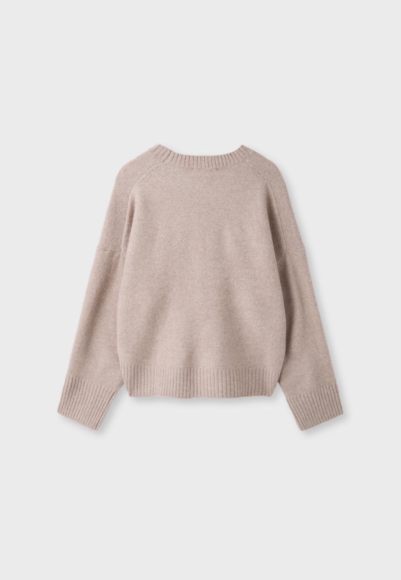 Soft-touch basic knit jumper — 0-458