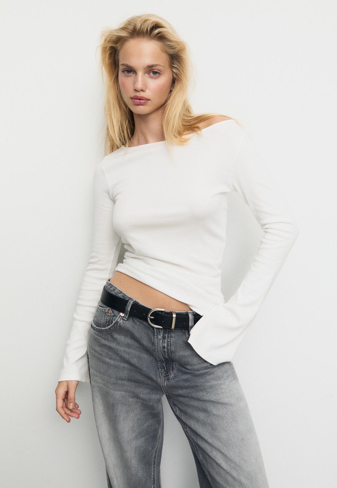 Aottori Dames T-shirt met lange mouwen, klassieke pasvorm, casual, chic, elegant, sweatshirt, blouse, casual, tuniek, tops, Zwart, XS
