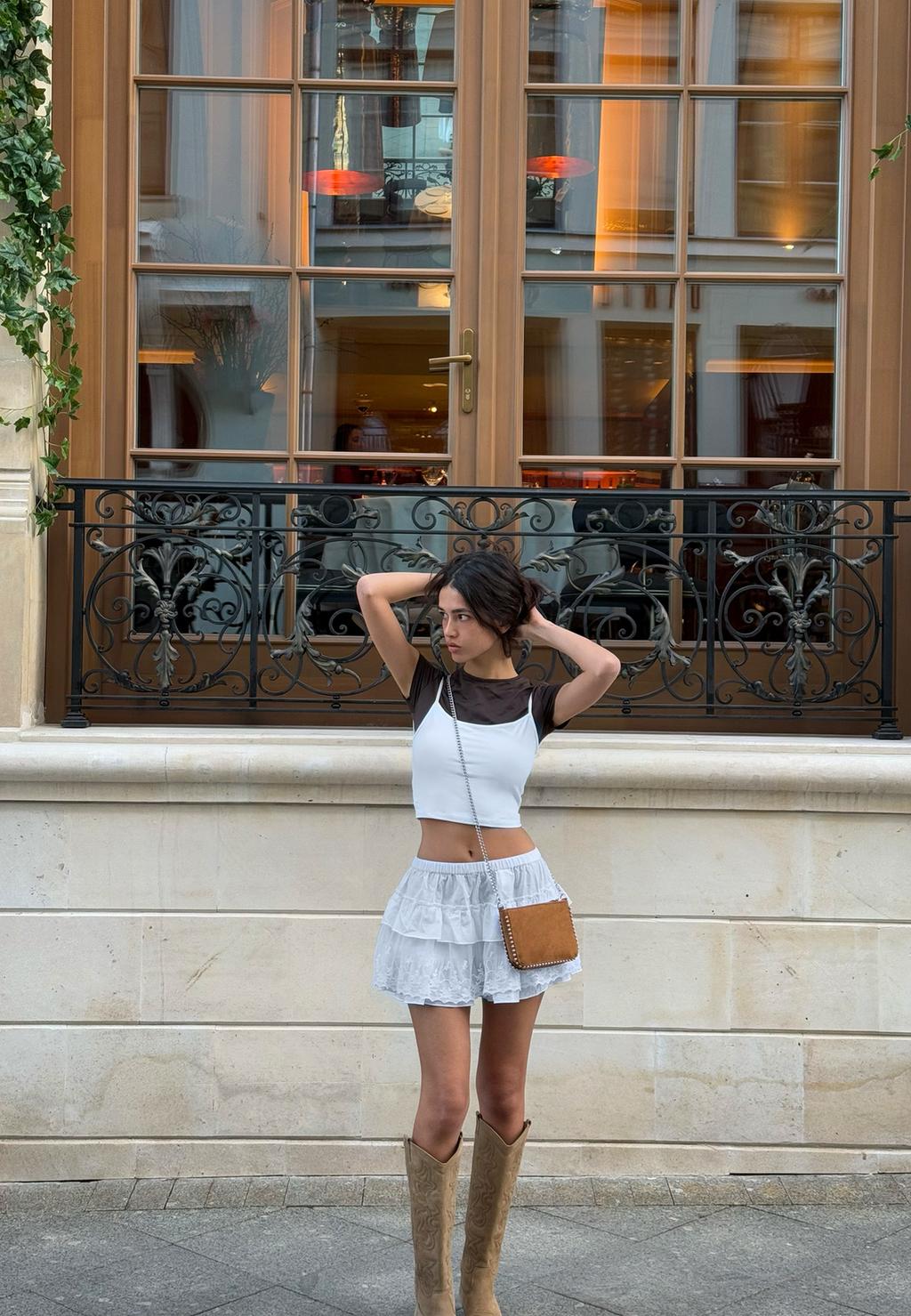 Camiseta básica poliamida