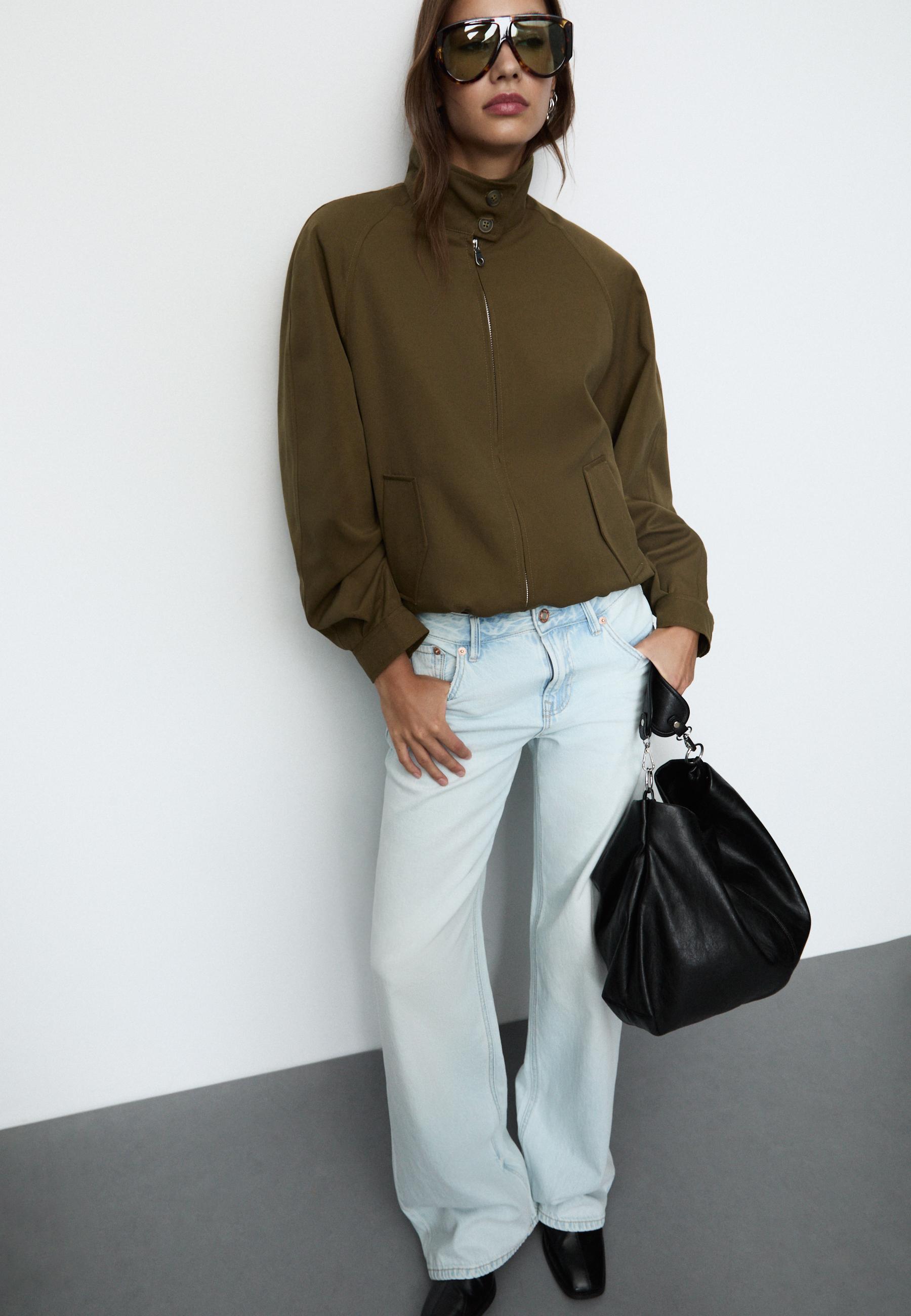 D91 Low wide-leg jeans - Women's D91 | Stradivarius België / Belgique