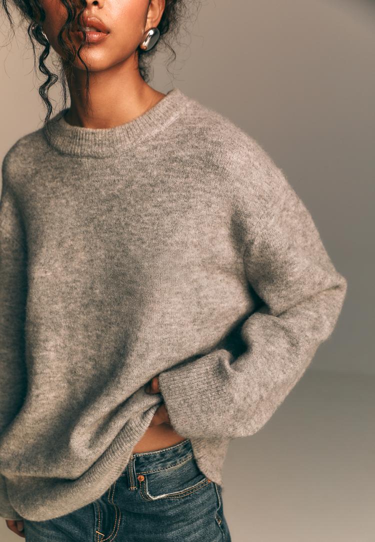 pull en maille au toucher doux