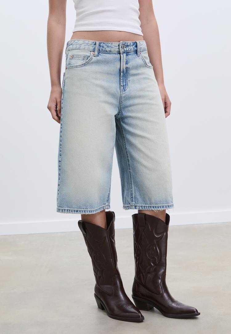 jort denim bermuda
