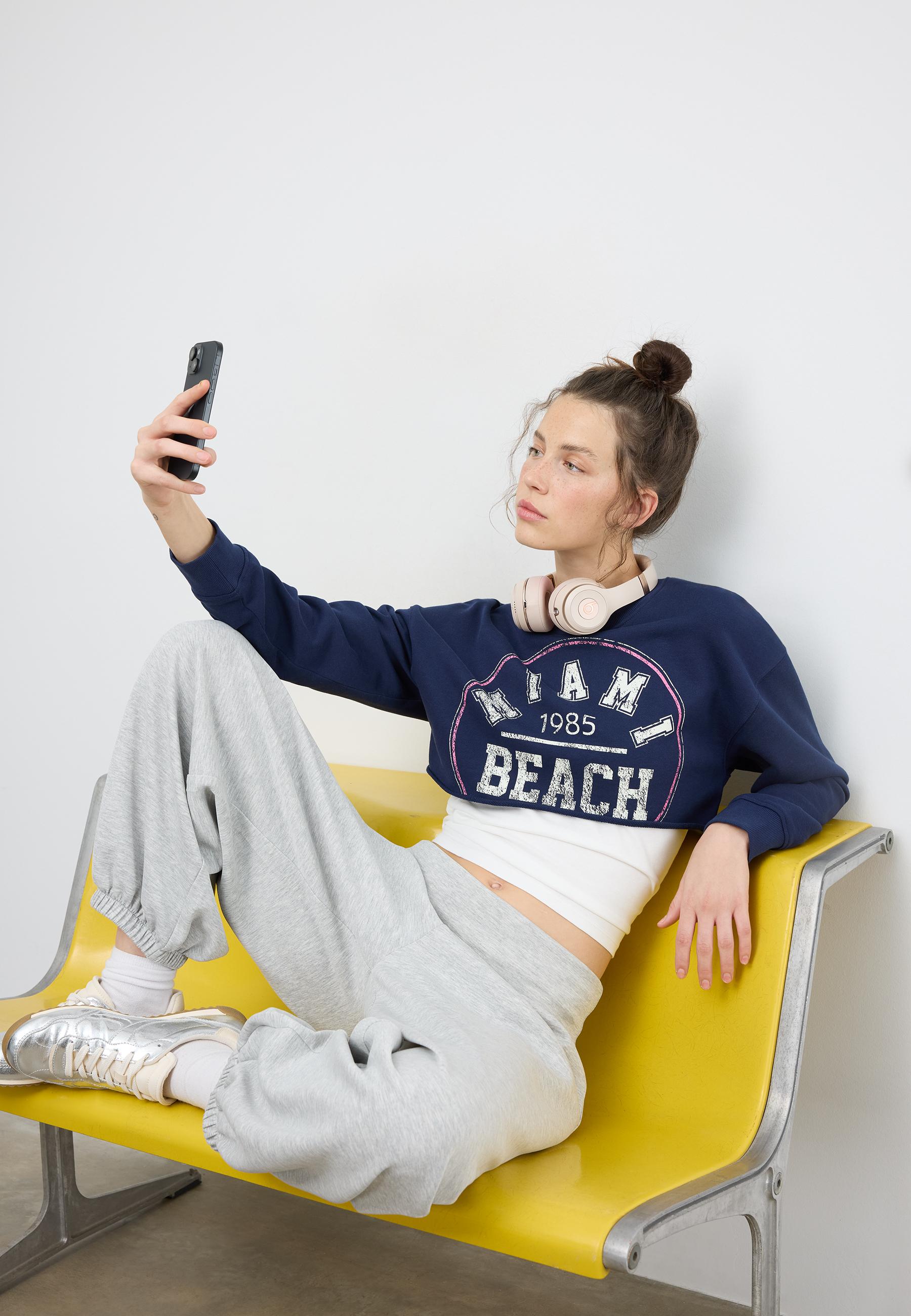 Combined Positional Sweatshirt — Dark blue