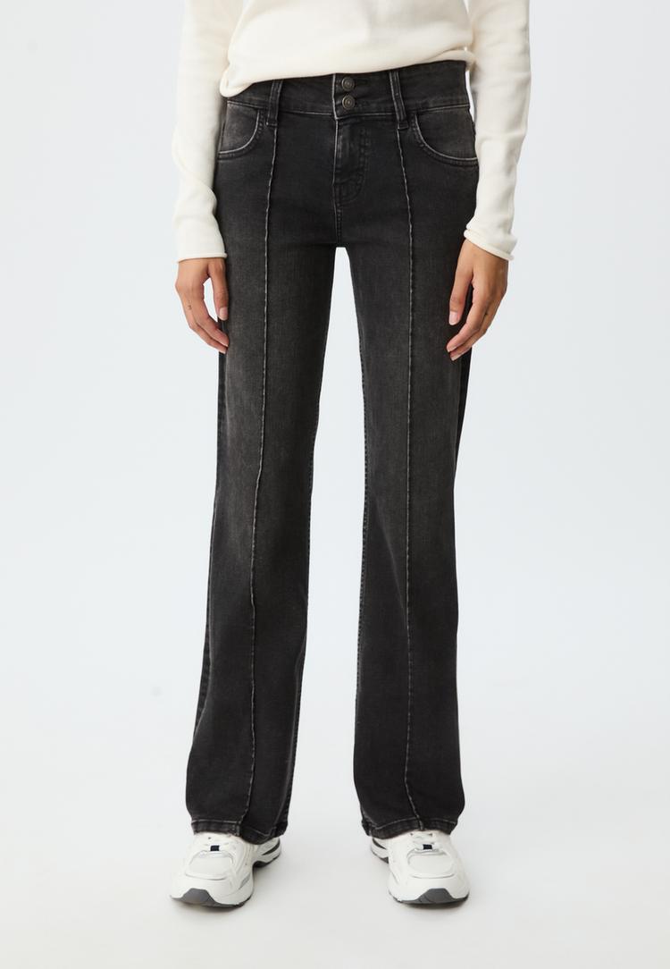 jeans flare nervio