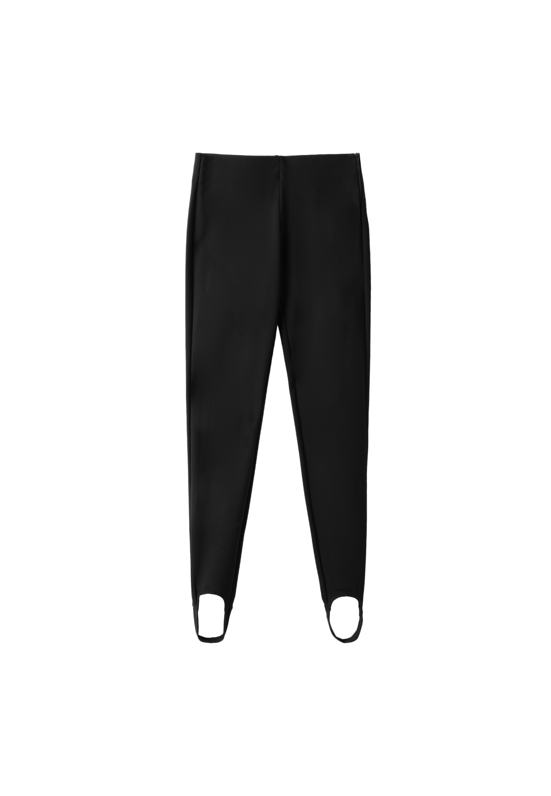 Cropped leggings — Black