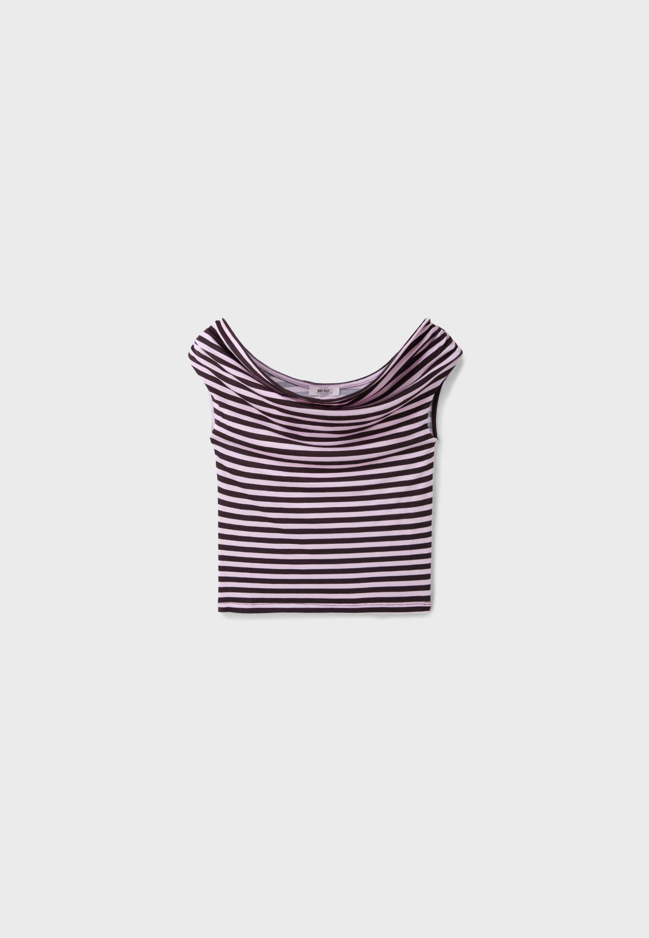 Multi-way sleeveless top — Pale pink