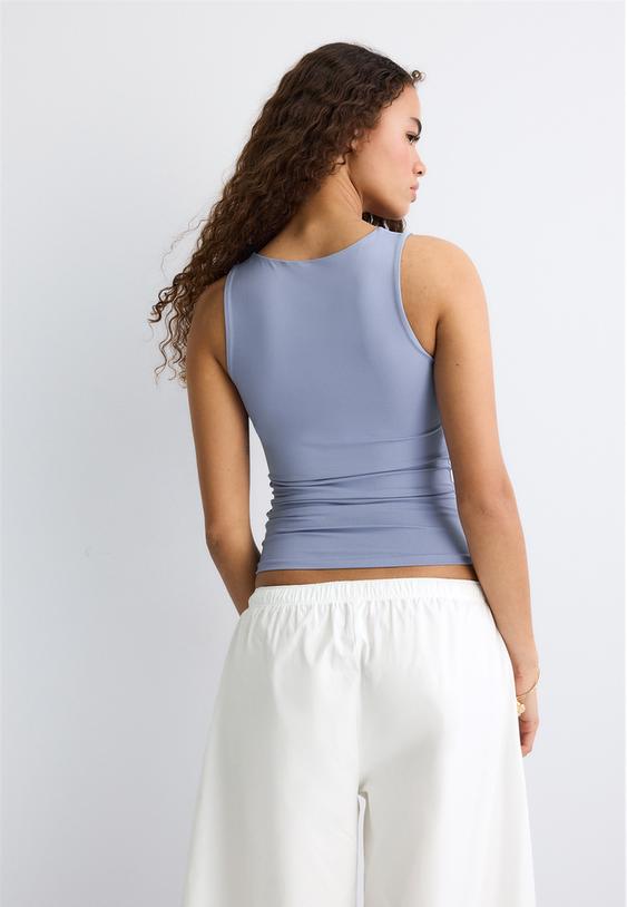 camiseta poliamida tirantes anchos
