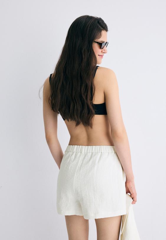 shorts rustico de vestir