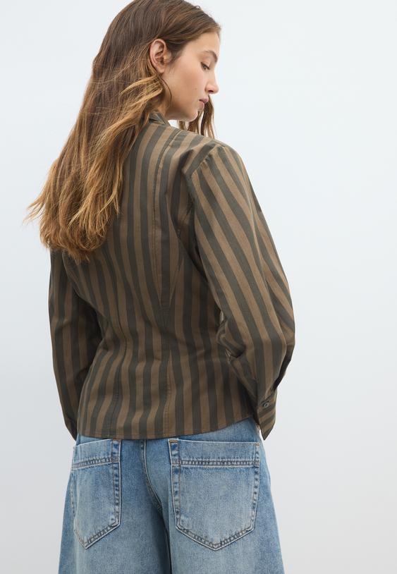 chemise rayee