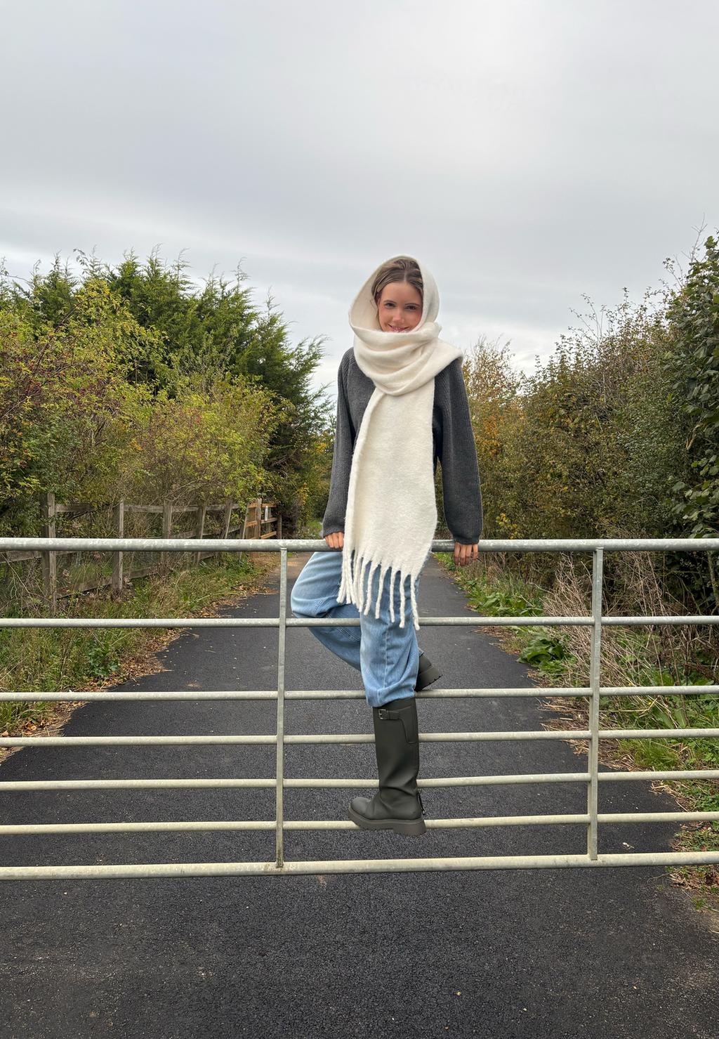 Bottes plates effet caoutchouc