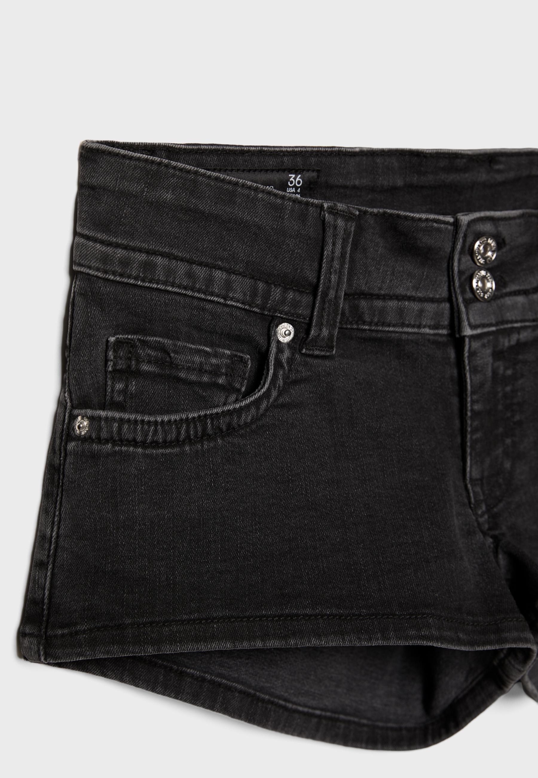 D76 Mikro denim şort - Görsel 7