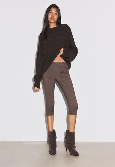 Smart capris — Brown 1