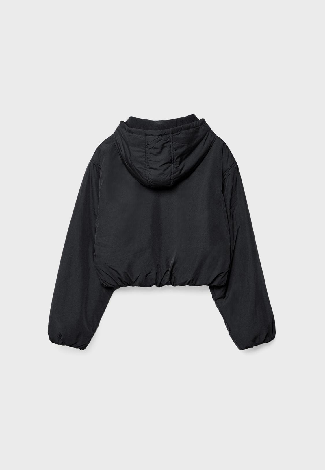 Puffer jacket with puff sleeves Women's Stradimarket