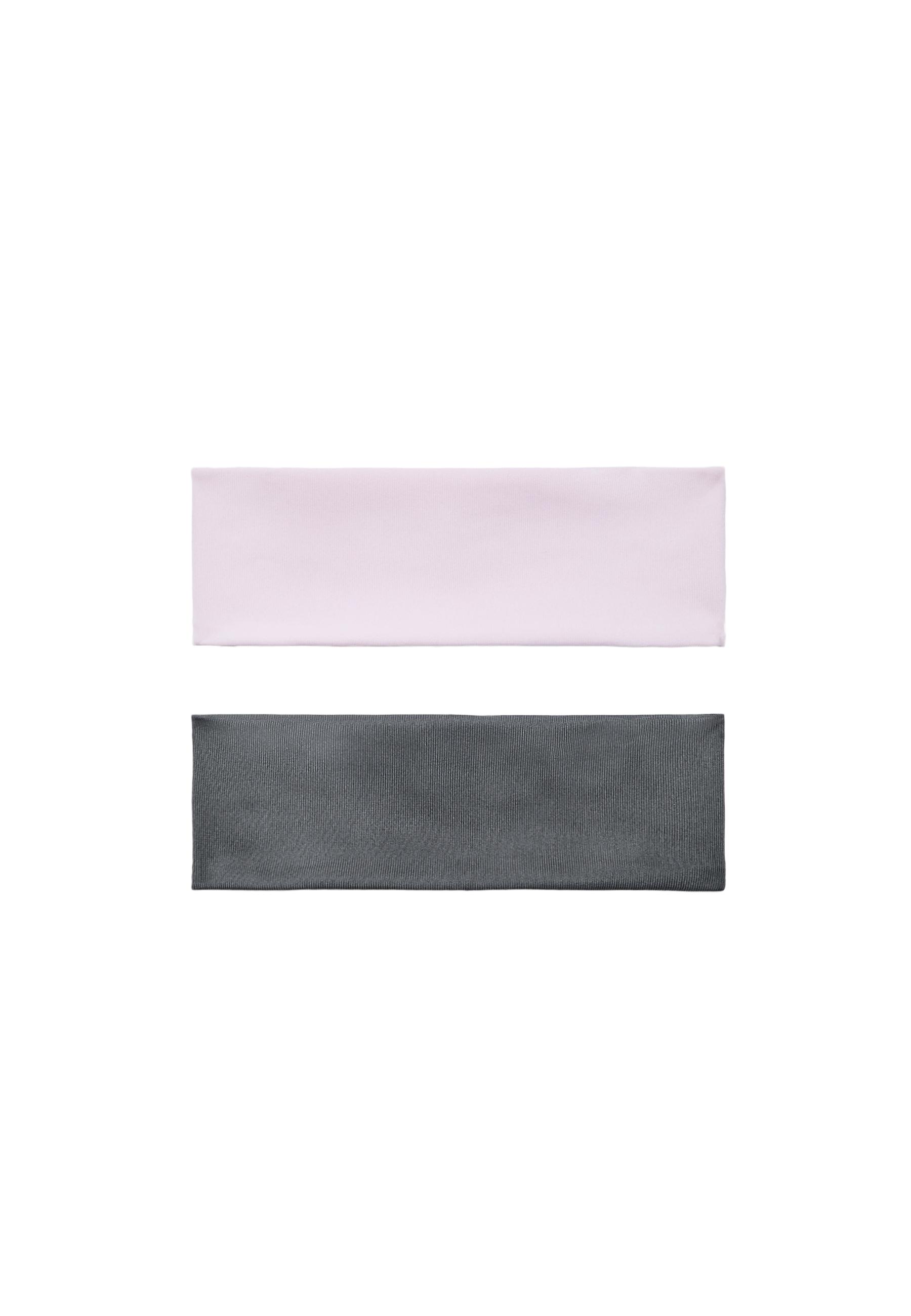 Set of 2 fur headbands — Pastel pink