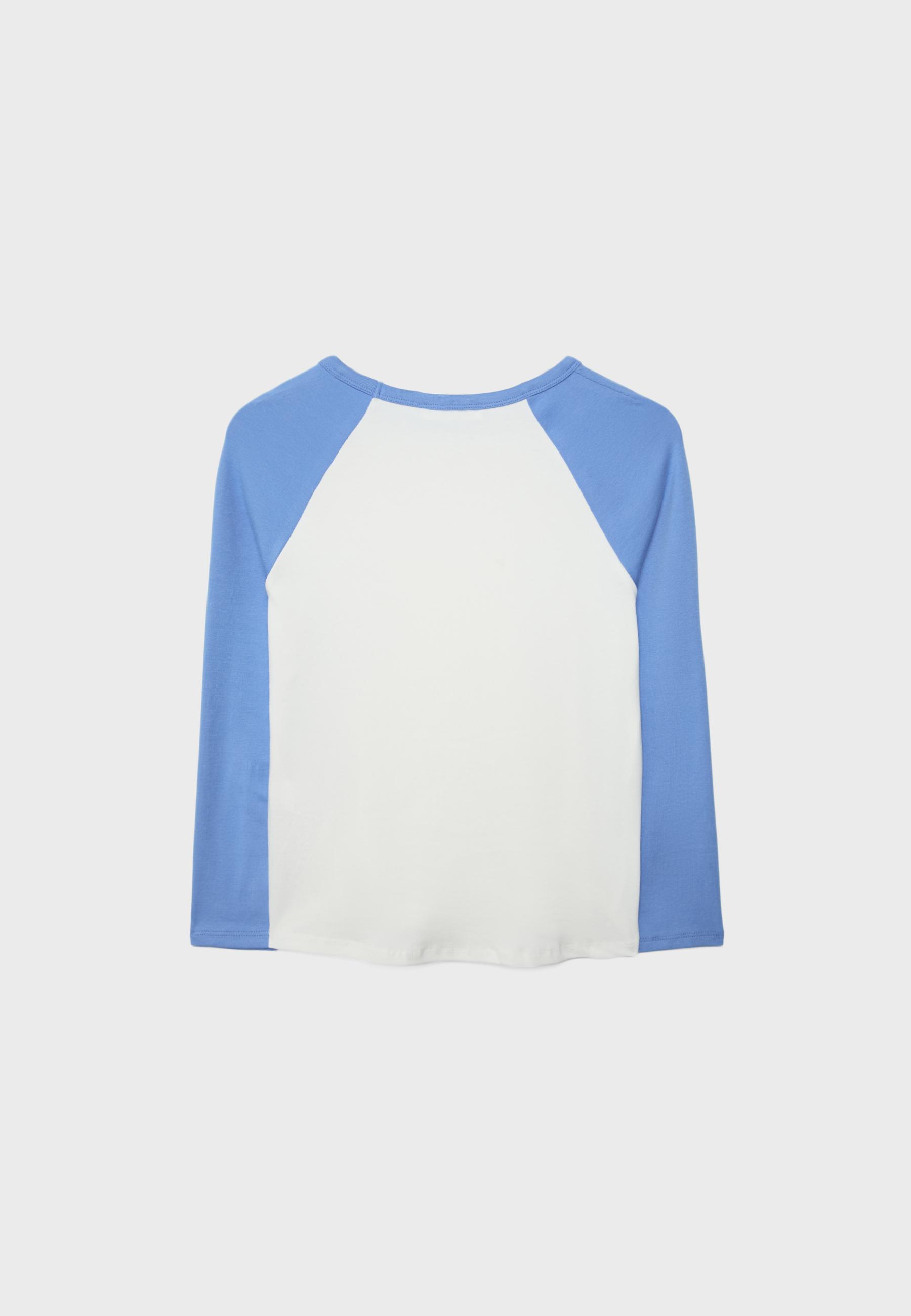Baseball T-shirt — Royal blue