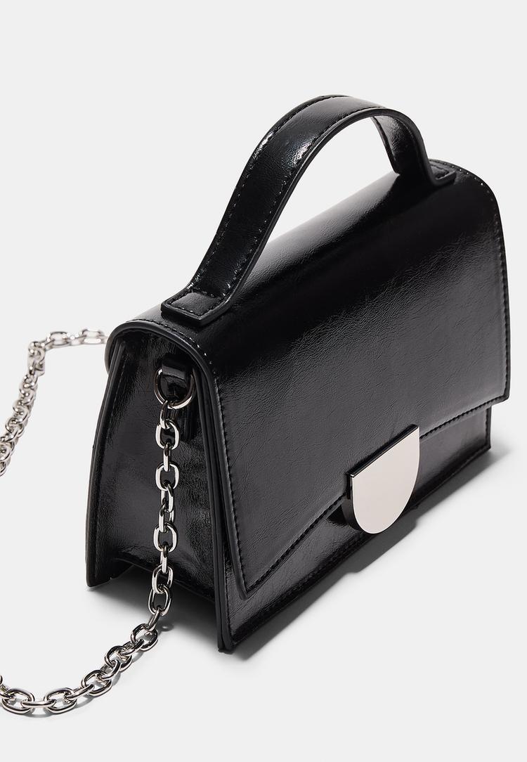 mini sac bandouliere metallique