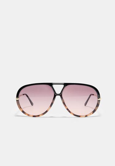 Combi aviator sunglasses — Brown 1