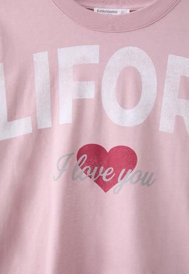 California positional T-shirt — Pastel pink 9