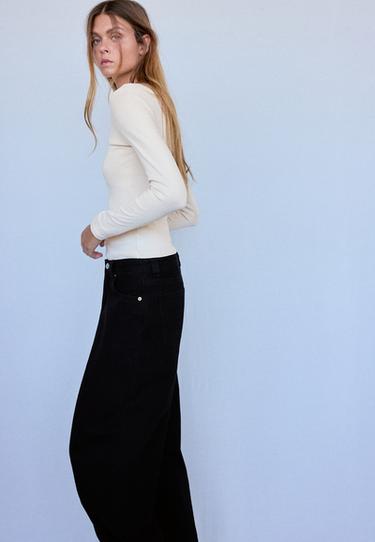 Basic long sleeve T-shirt — Stone 6