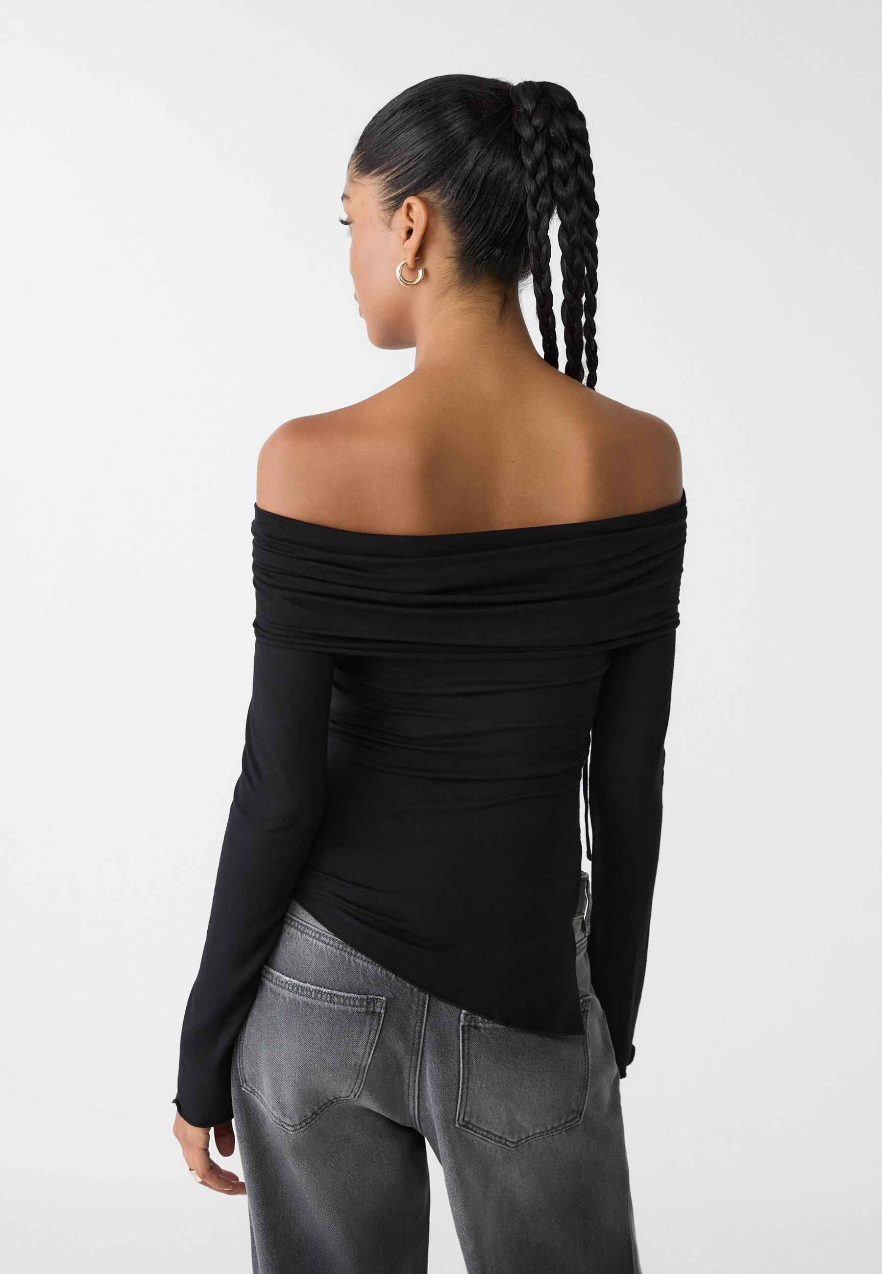 Shoulderless shirts online